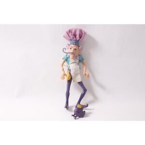 1980s Strawberry Shortcake Purple Pieman doll with Berry Bird ~ 260331-WH 1053